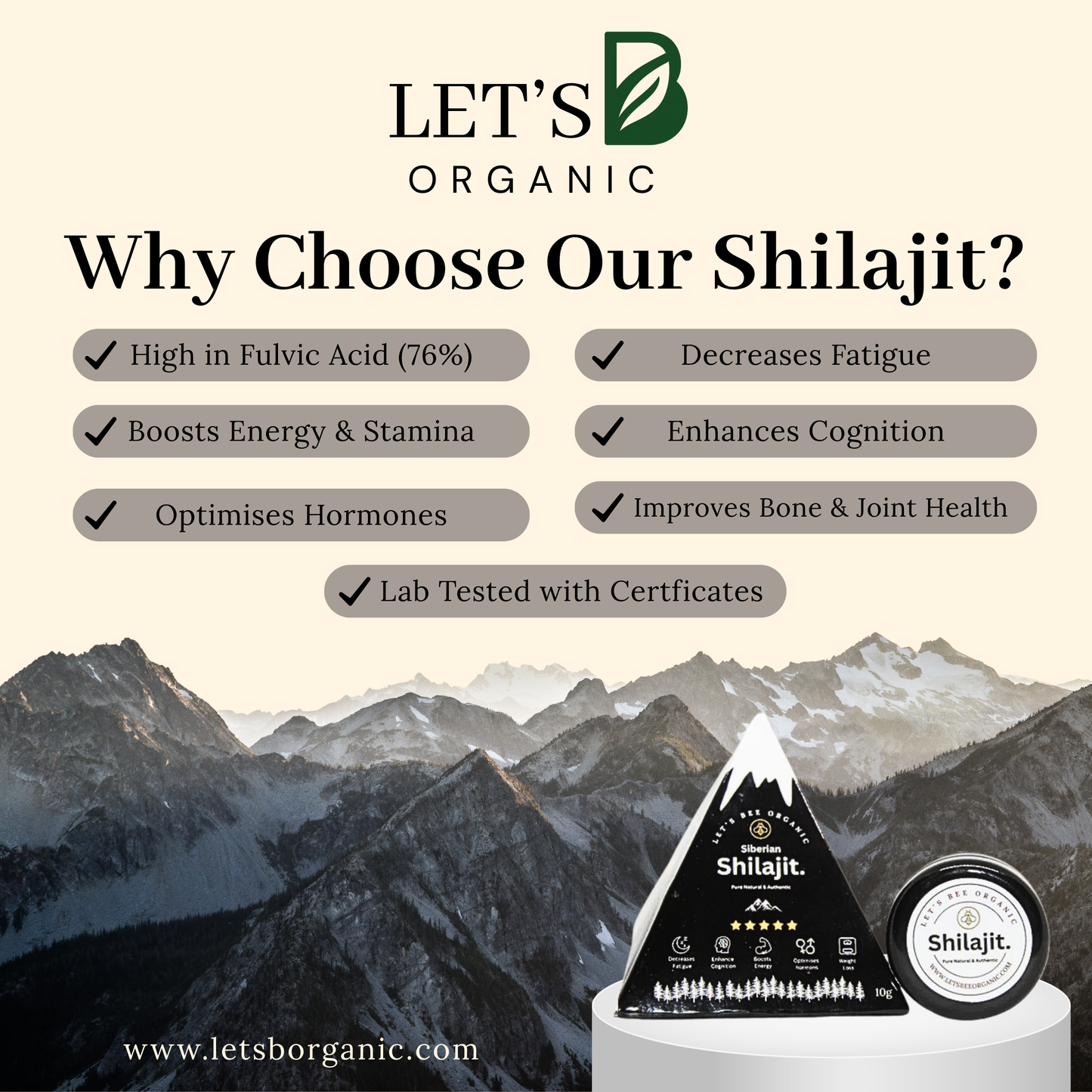 Authentic Siberian Shilajit