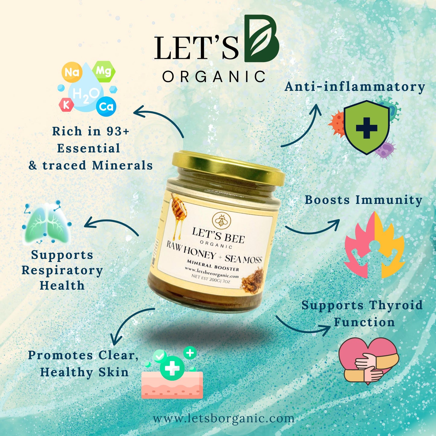 Sea Moss-Honey Mix (Mineral Booster)